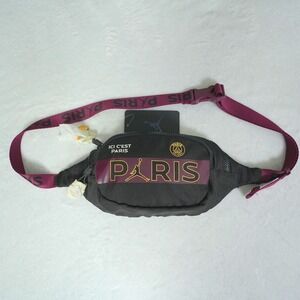 Jordan Paris Saint Germain PSG Black Bordeaux Fanny Pack Waist Bag‎ O/S